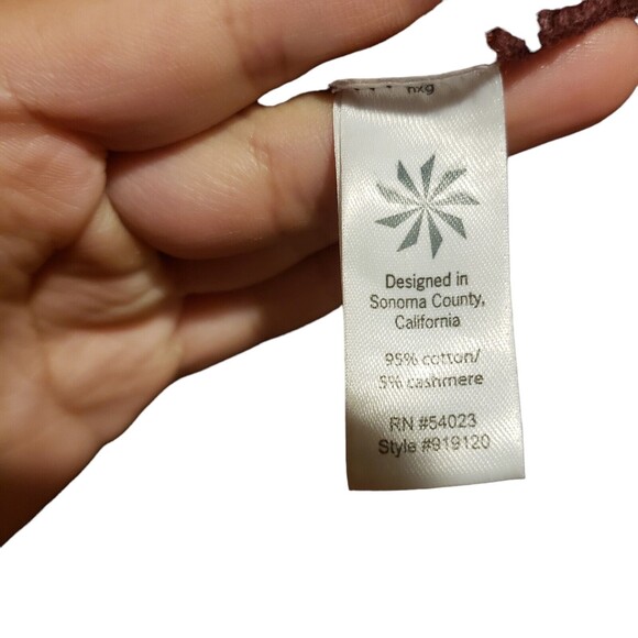 Athleta MEDIUM Knit Sweater Dress Cowel Neck Short Sleeves Cashmere Blend - Picture 4 of 9